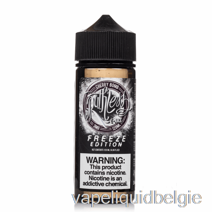 Vape België Cherry Bomb - Vrieseditie - Meedogenloze Damp - 120ml 0mg